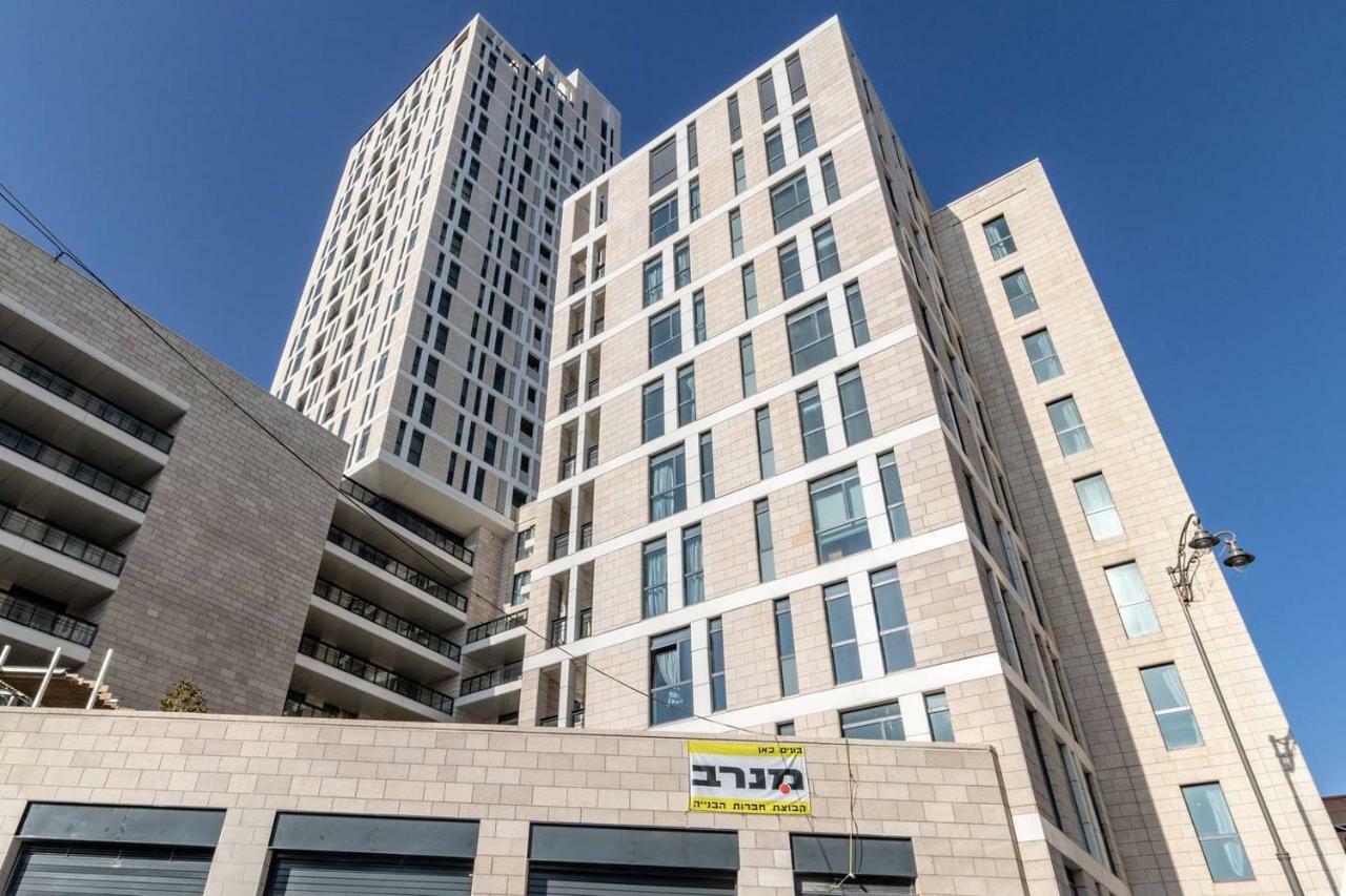 Modern Flat On Best Location In Town Yerusalem Bagian luar foto